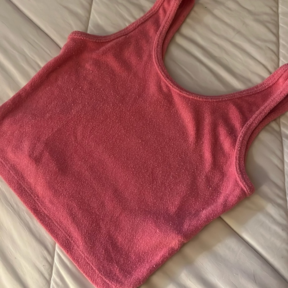 Hollister pink tank top